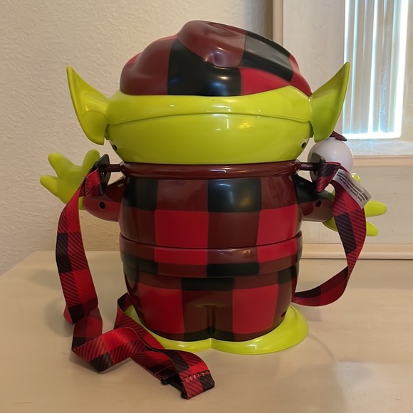 Disney Holiday Disney Christmas Alien Popcorn Bucket Poshmark